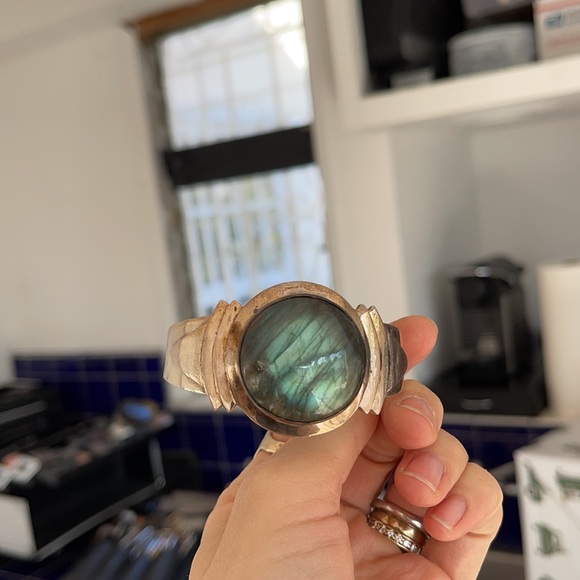 Labradorite Sterling Silver Bracelet - Picture 4 of 4